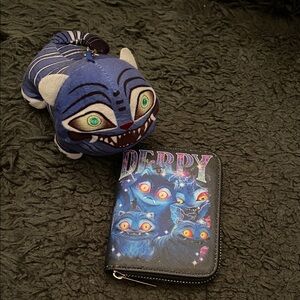 K-pop Demon Hunters Derpy Wallet and Plush keychain Set